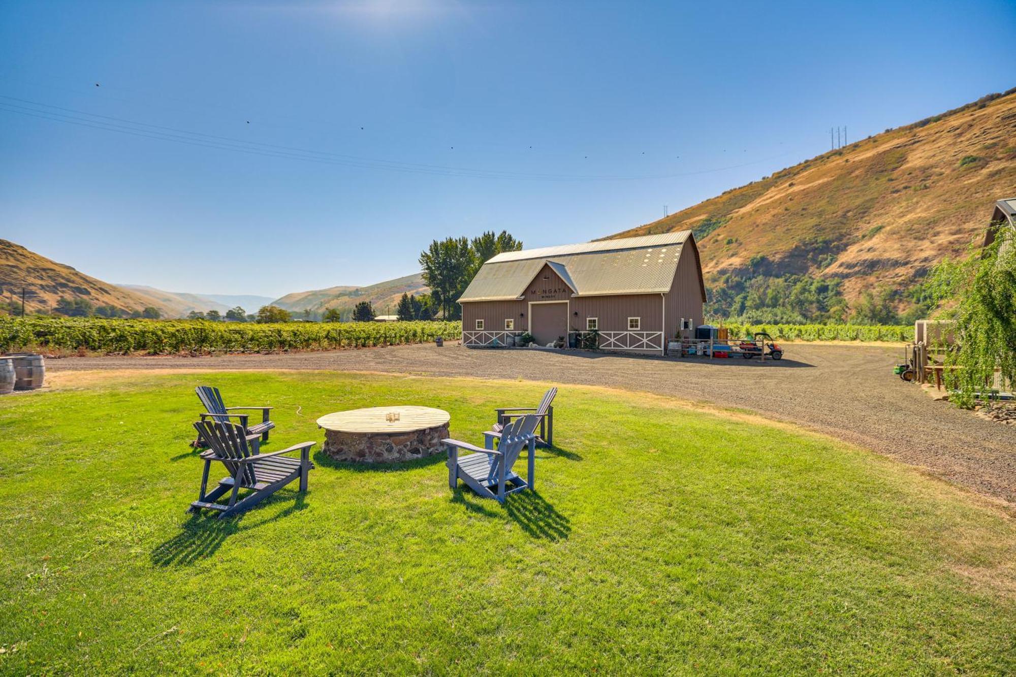 Mongata Winery Romantic Retreat On-Site Tastings! Milton-Freewater Eksteriør billede