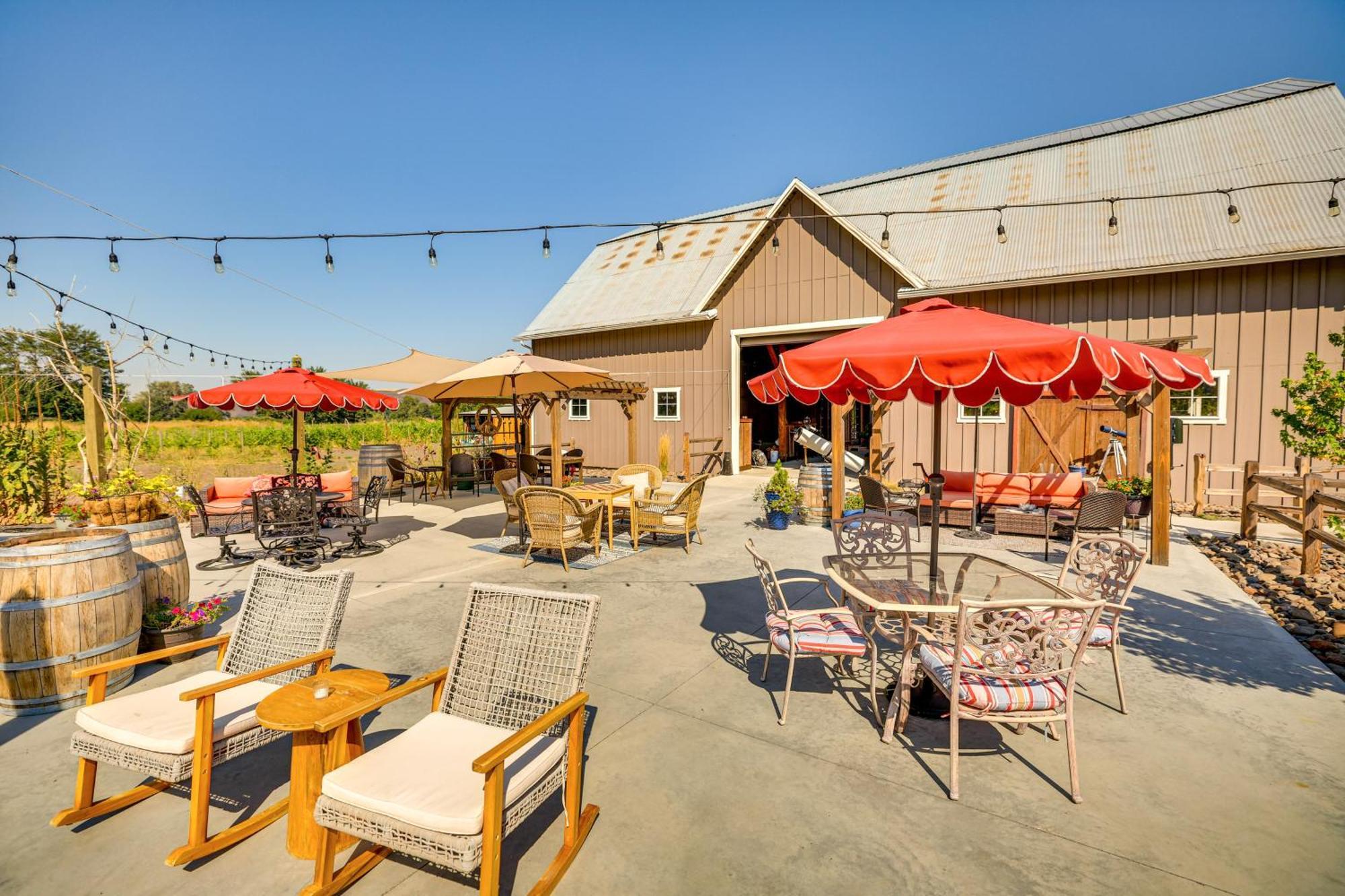 Mongata Winery Romantic Retreat On-Site Tastings! Milton-Freewater Eksteriør billede